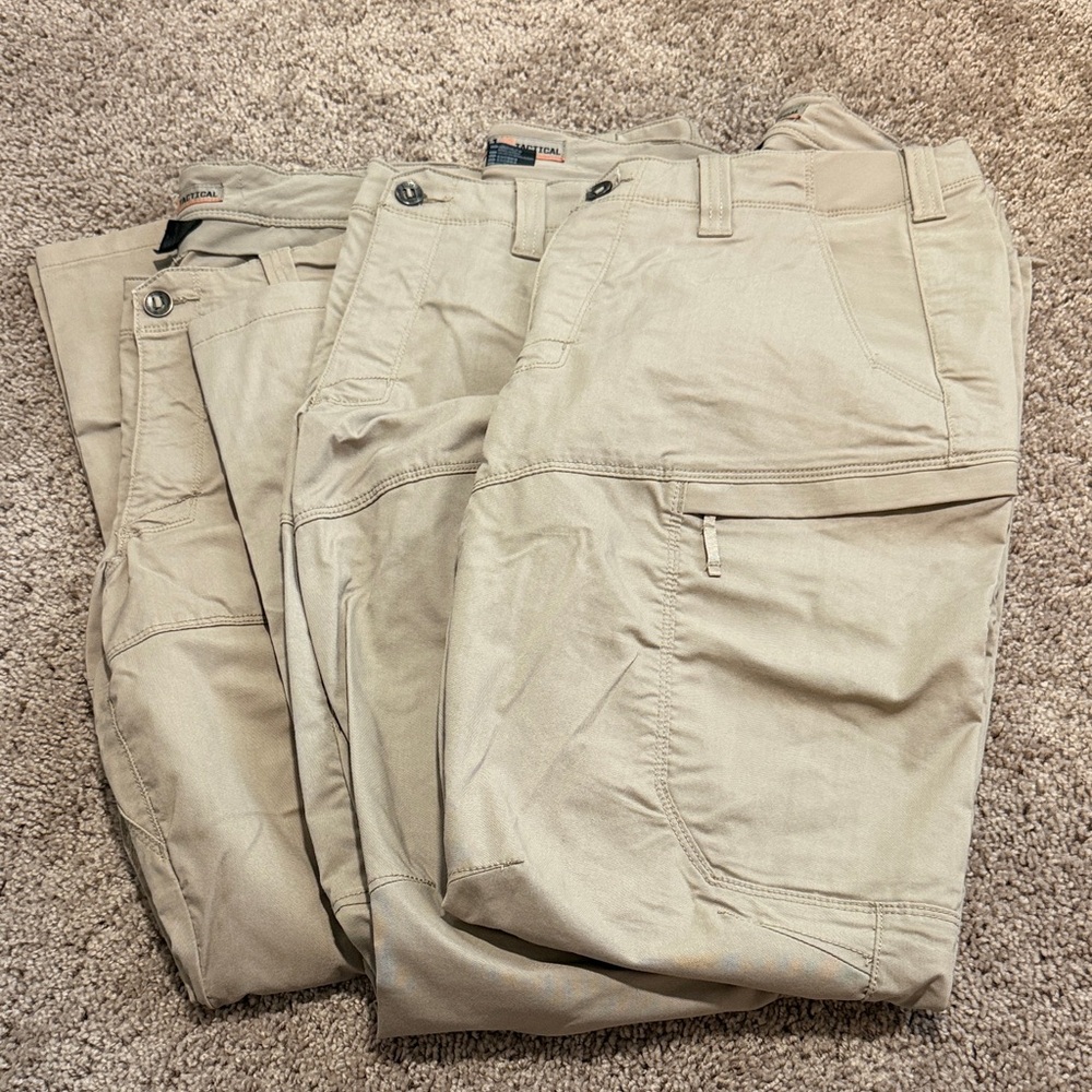 5.11 Tactical Men's Light Tan Cargo Pants